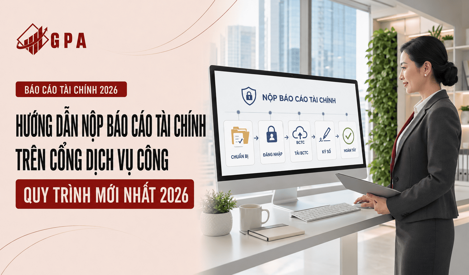 Hướng Dẫn Cách Nộp Báo Cáo Tài Chính Trên Cổng Dịch Vụ Công (Mới Nhất 2026)