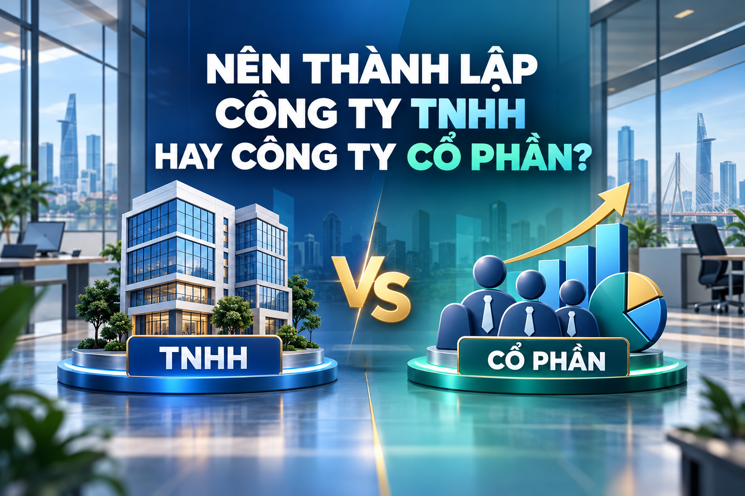 Nên Thành Lập Công Ty TNHH Hay Công Ty Cổ Phần?