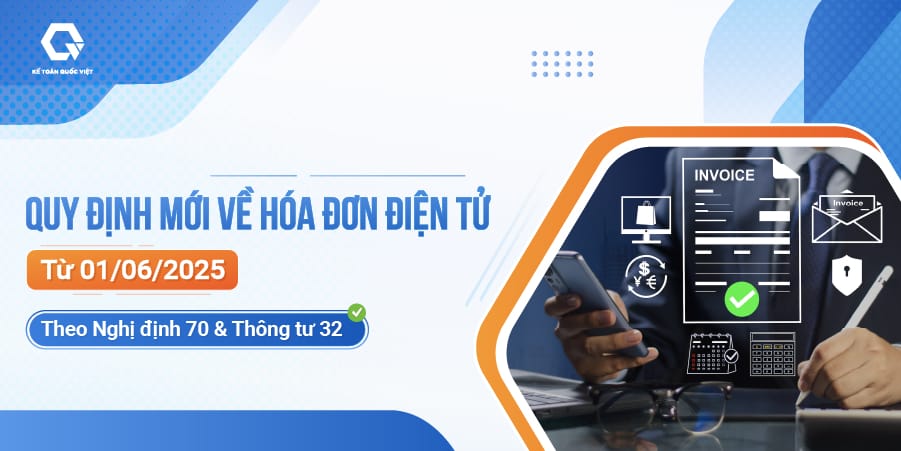 Các quy định mới về hóa đơn điện tử áp dụng từ 01/06/2025