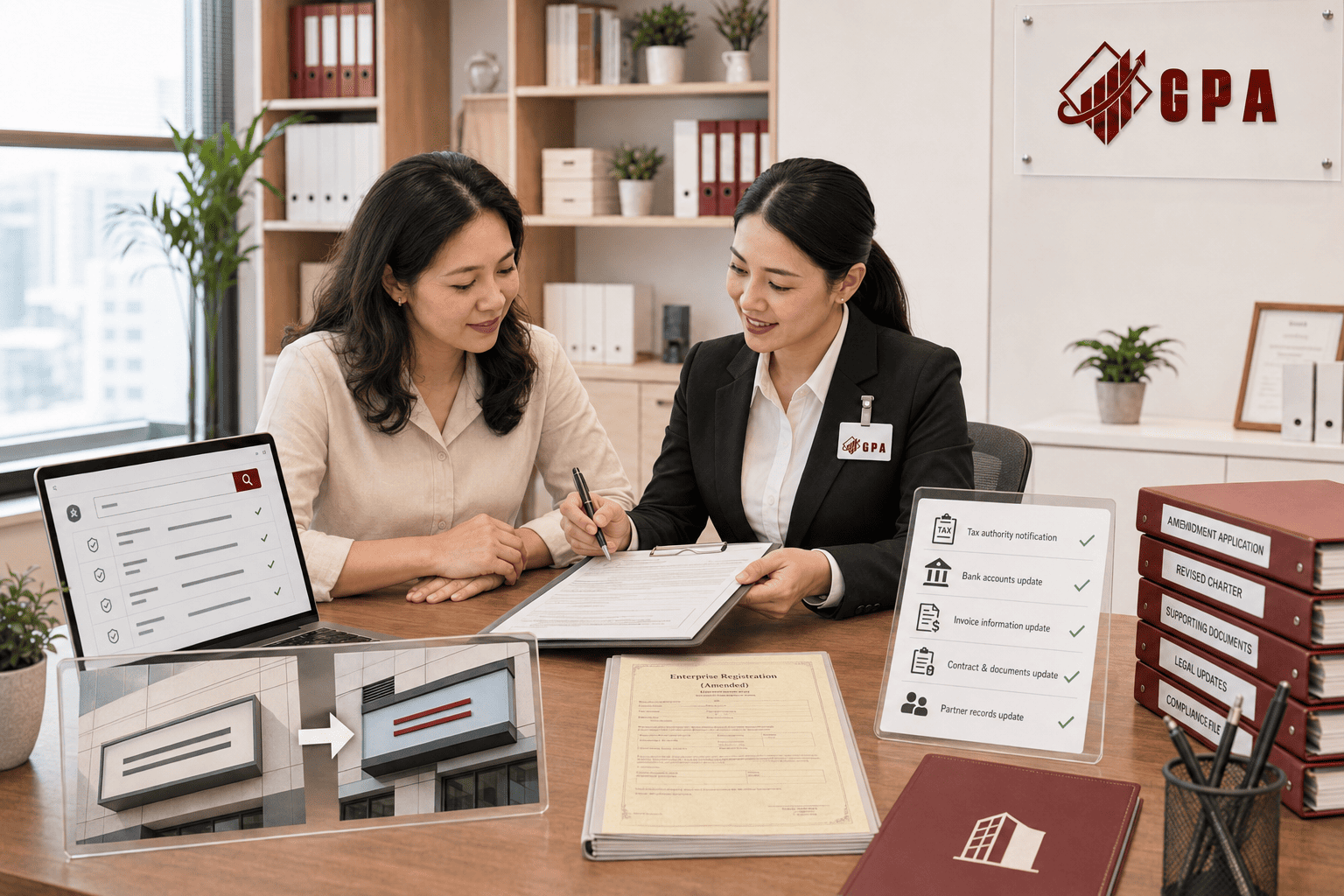 Thay đổi địa chỉ công ty