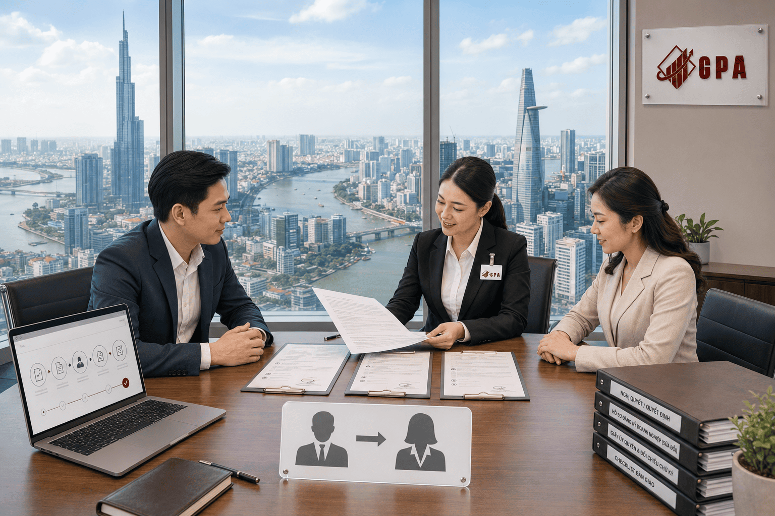Thay đổi người đại diện pháp luật